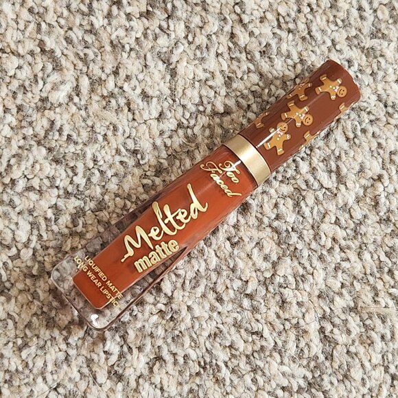 Too Faced: Melted Matte Liquid Lipstick: Gingerbread Man *discontinued* - Picture 6 of 7